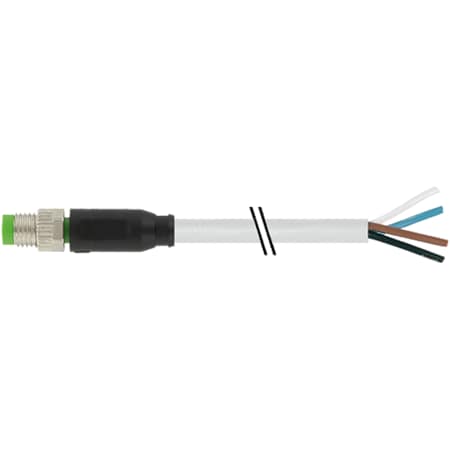 Murrelektronik M8 female 0 Degree with cable, PVC 3x0.25 bk UL/CSA 13m 7000-08011-2110500
